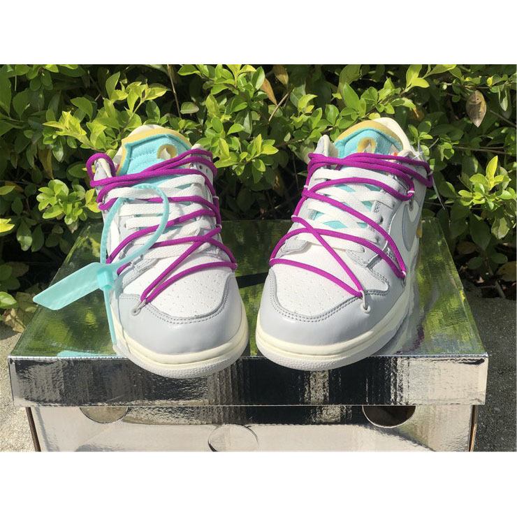 Nike Dunk Low Off-White Lot 21 Sneaker     DM1602-100 - DopestKickz