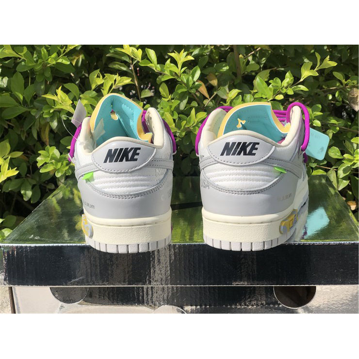Nike Dunk Low Off-White Lot 21 Sneaker     DM1602-100 - DopestKickz