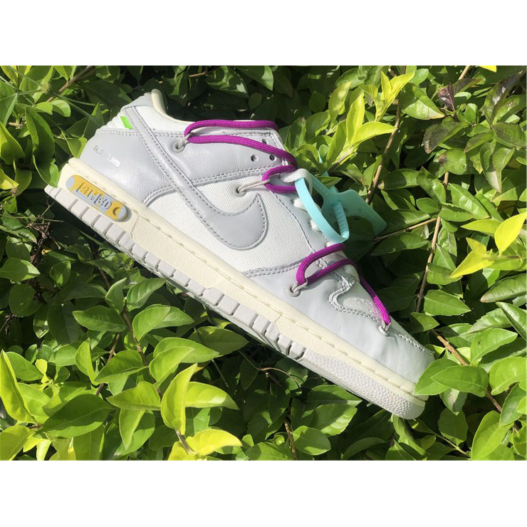 Nike Dunk Low Off-White Lot 21 Sneaker     DM1602-100 - DopestKickz