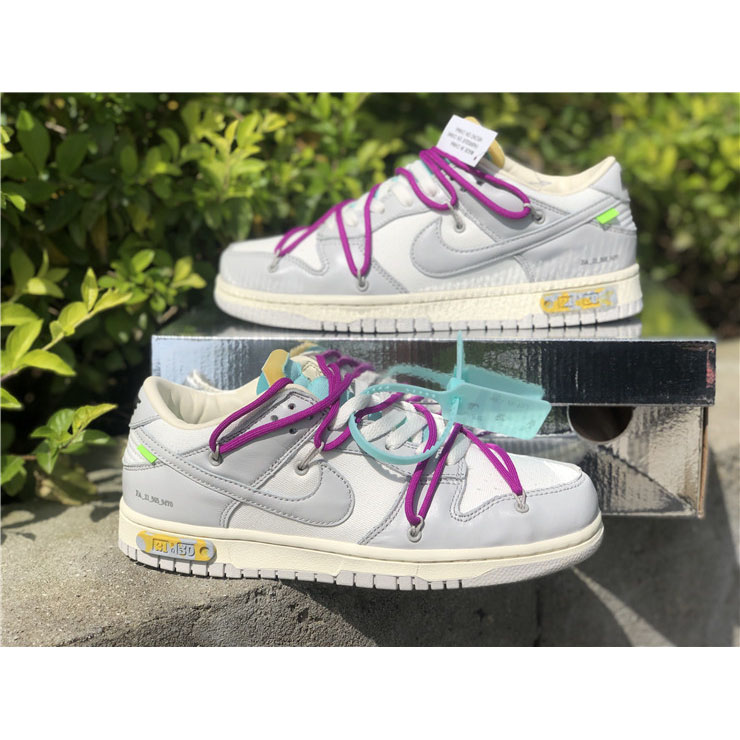 Nike Dunk Low Off-White Lot 21 Sneaker     DM1602-100 - DopestKickz