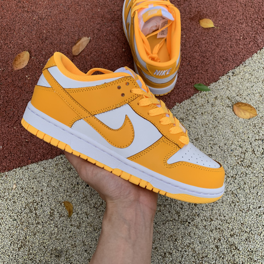 Nike SB Dunk Low White Orange DD1503-800 - DopestKickz