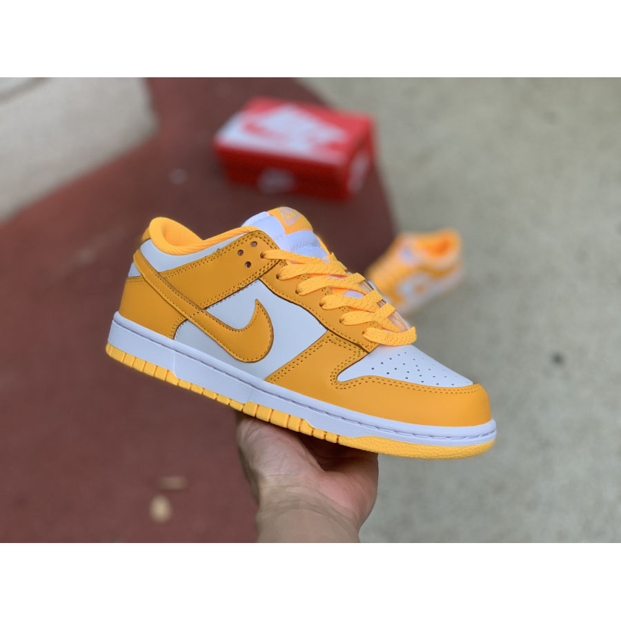 Nike SB Dunk Low White Orange DD1503-800 - DopestKickz