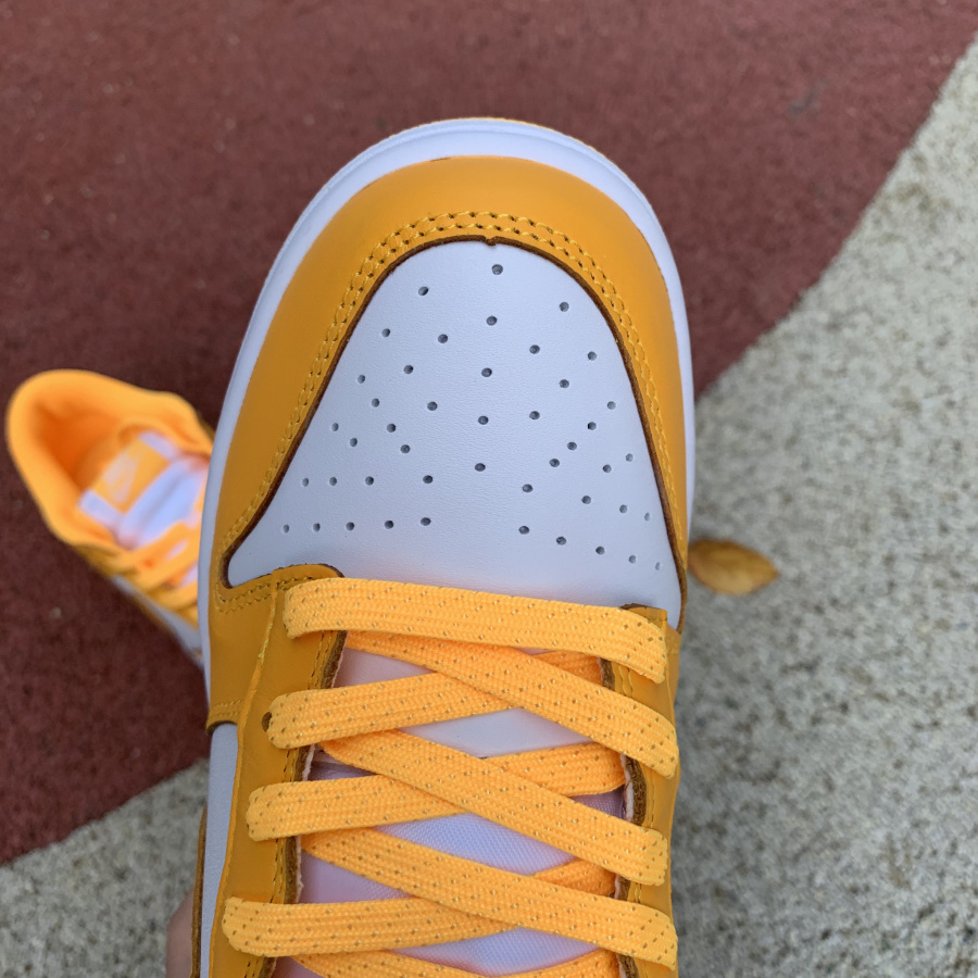 Nike SB Dunk Low White Orange DD1503-800 - DopestKickz