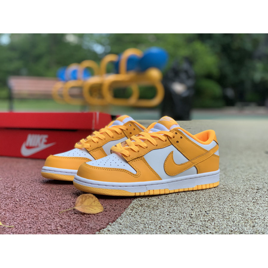 Nike SB Dunk Low White Orange DD1503-800 - DopestKickz