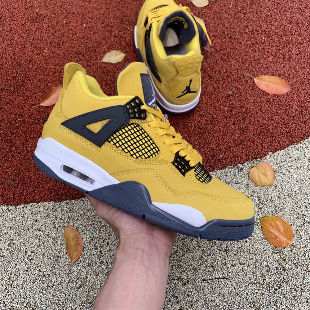 Jordan AJ 4 Retro LS "Lightning" - DopestKickz