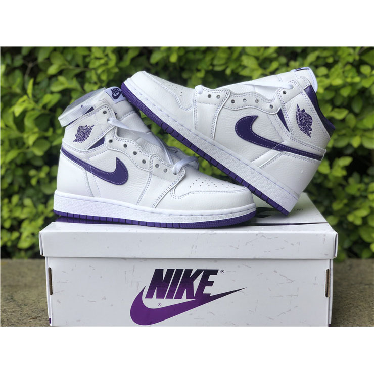 Jordan AJ 1 High OG WMNS "Court Purple" - DopestKickz
