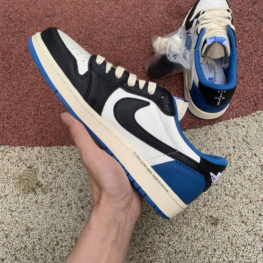 Jordan Travis Scott X Fragment X AJ1 Low OG - DopestKickz