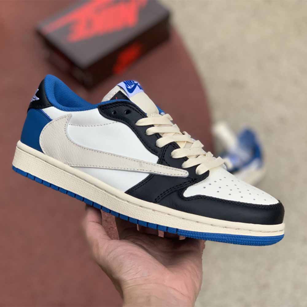 Jordan Travis Scott X Fragment X AJ1 Low OG - DopestKickz