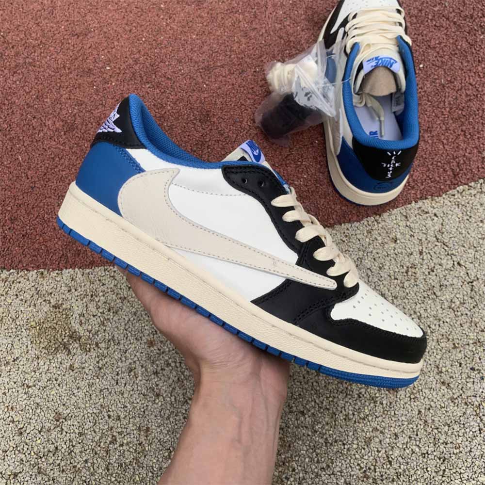 Jordan Travis Scott X Fragment X AJ1 Low OG - DopestKickz