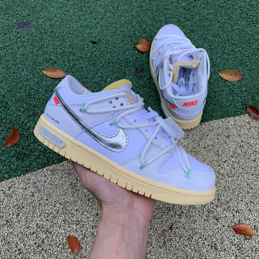 Off-White X Nike SB Dunk Low "21 Of 50"  DM1602-127 - DopestKickz