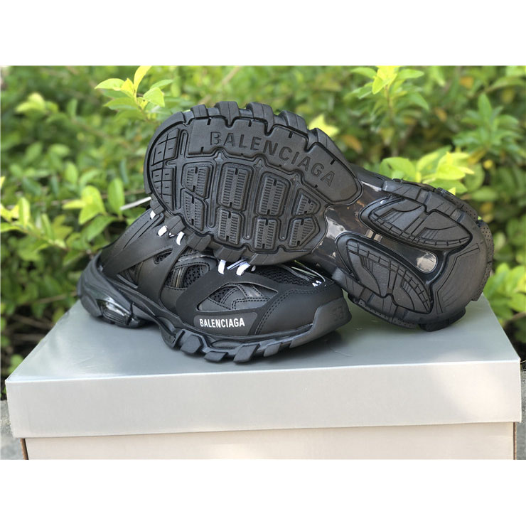 Balenciaga Men's Track Sneaker In  Black - DopestKickz