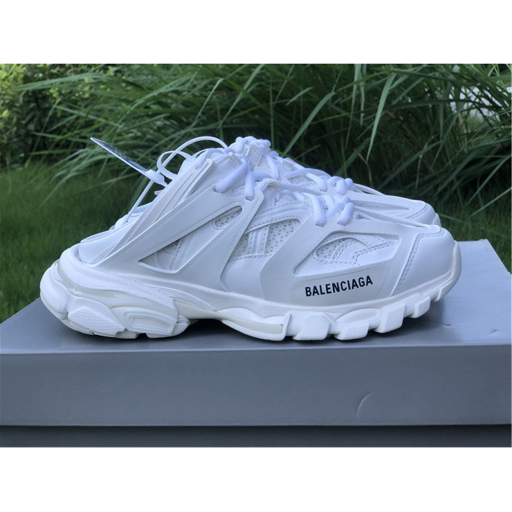 Balenciaga Men's Track Sneaker In White - DopestKickz