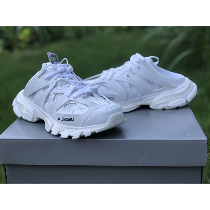 Balenciaga Men's Track Sneaker In White - DopestKickz