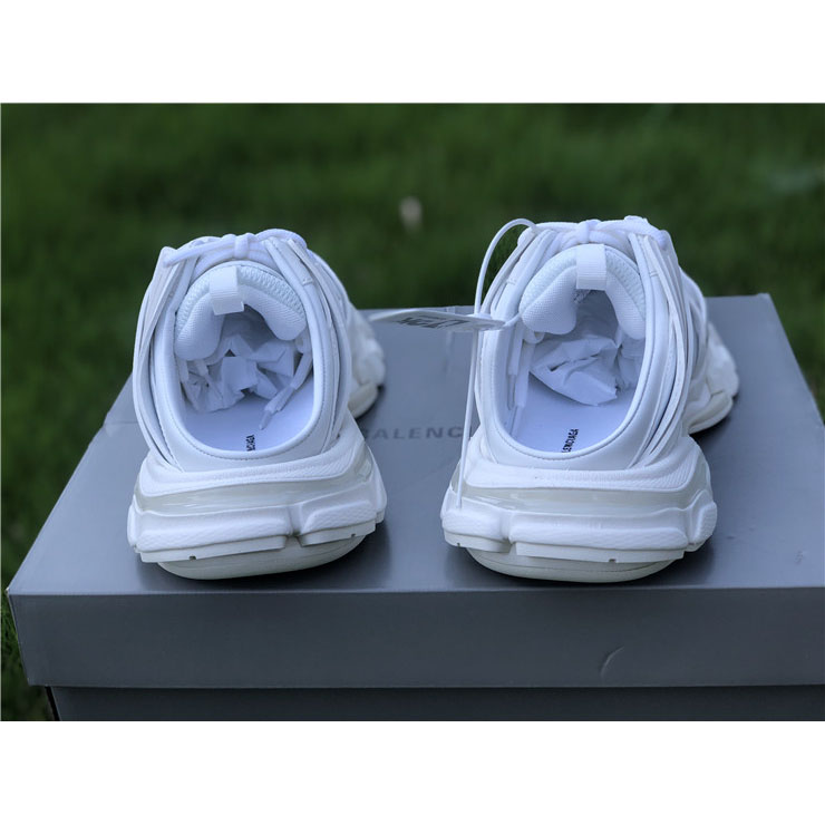 Balenciaga Men's Track Sneaker In White - DopestKickz