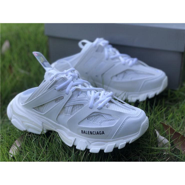 Balenciaga Men's Track Sneaker In White - DopestKickz