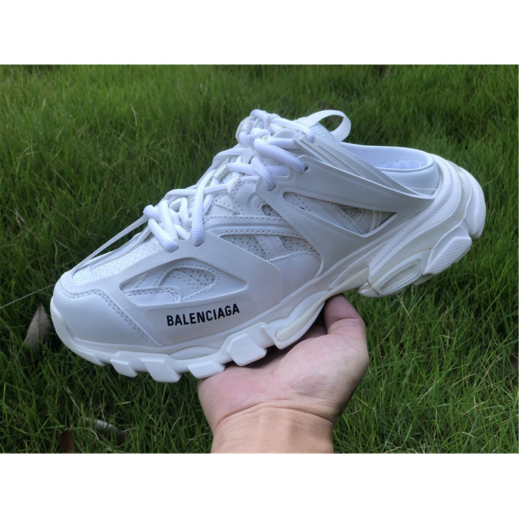 Balenciaga Men's Track Sneaker In White - DopestKickz