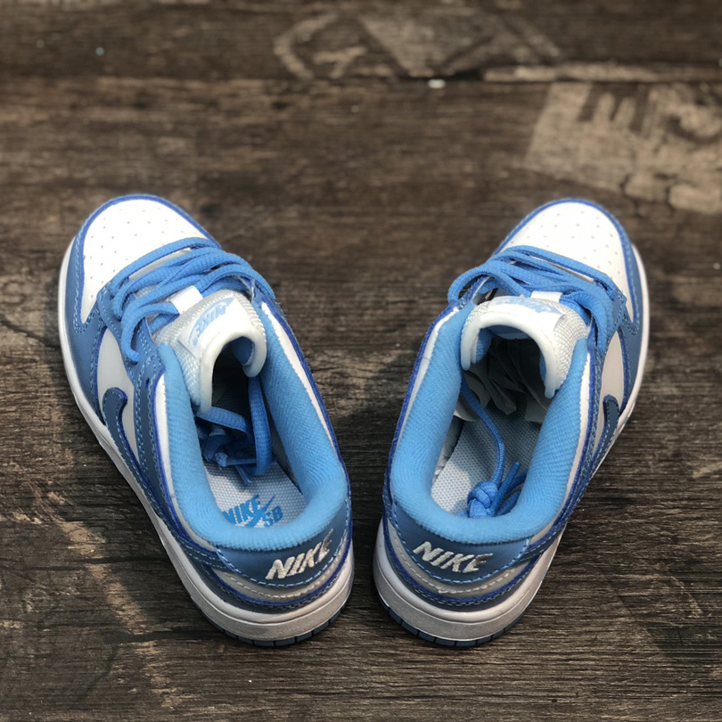 Nike Dunk Low White Blue - DopestKickz