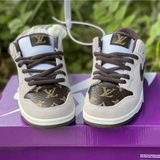 Nike SB Dunk Low & Louis Vuitton Sneaker - DopestKickz
