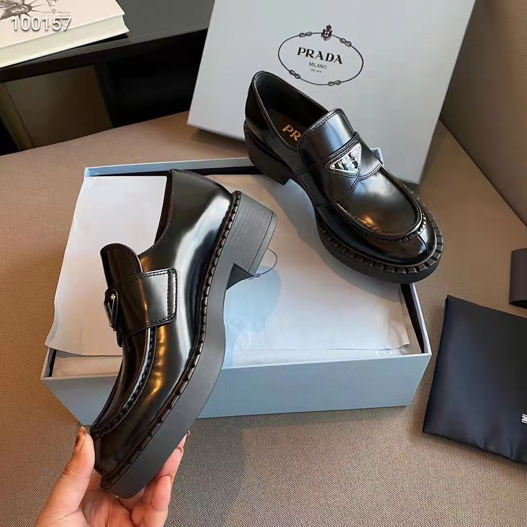 Prada Cloudbust Thunder Knit Sneakers - DopestKickz