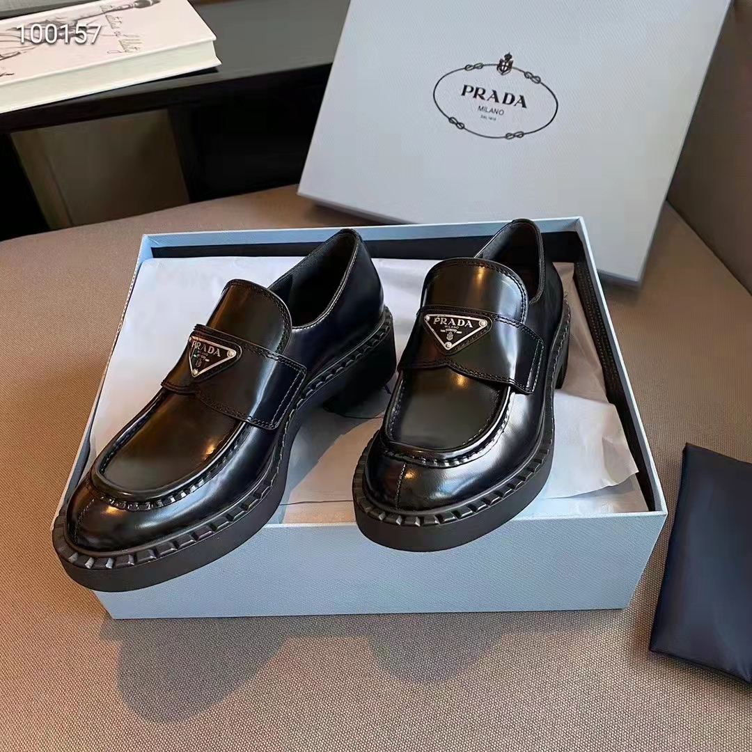 Prada Cloudbust Thunder Knit Sneakers - DopestKickz