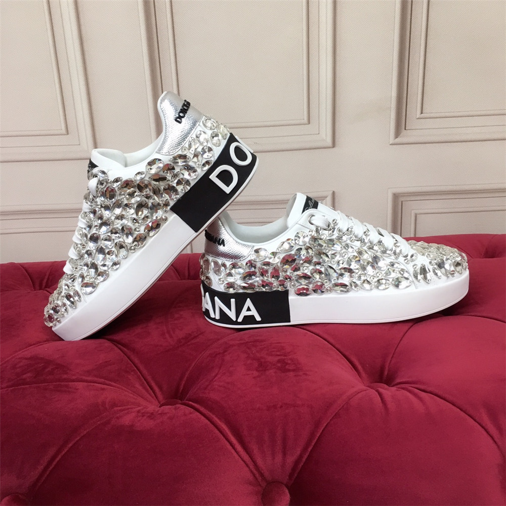 Dolce & Gabbana Nappa Leather Daymaster Sneaker Black - DopestKickz
