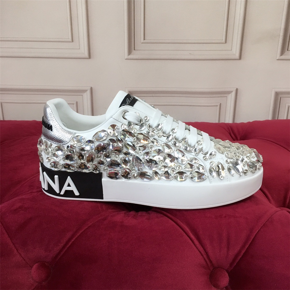 Dolce & Gabbana Nappa Leather Daymaster Sneaker Black - DopestKickz