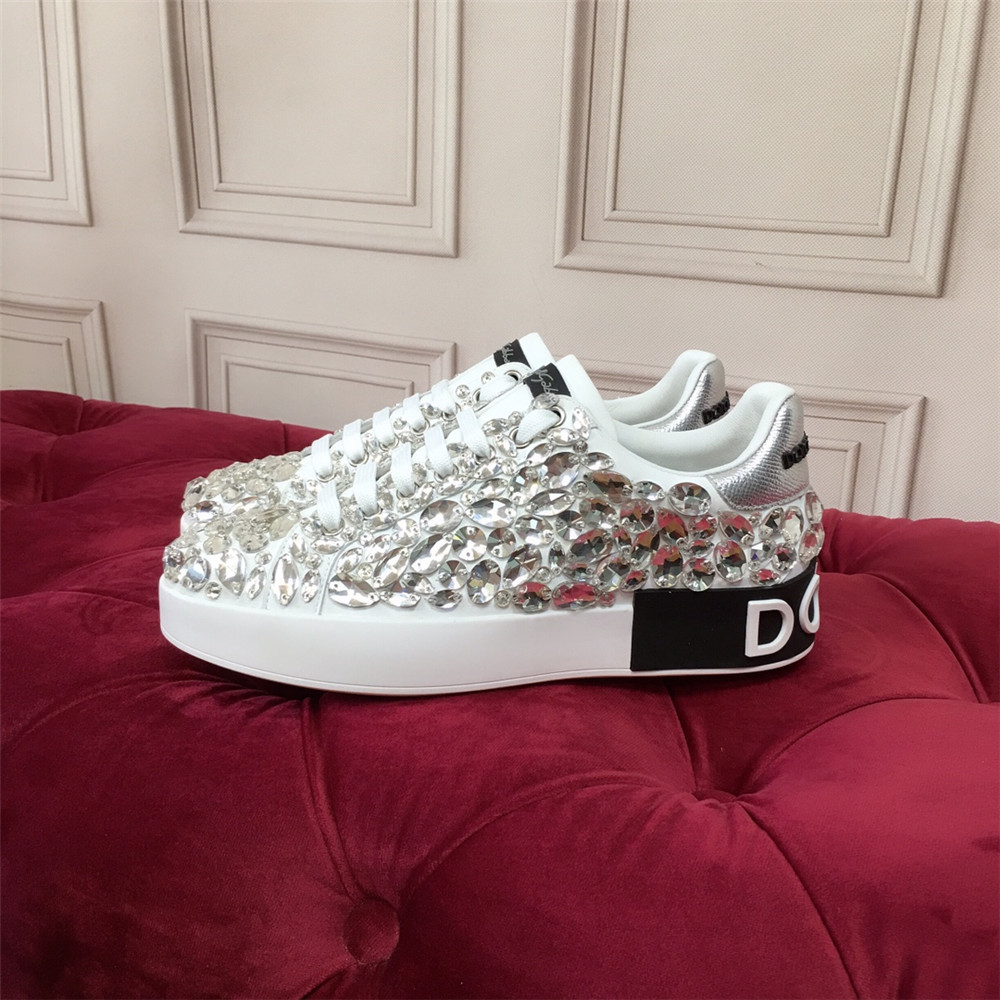 Dolce & Gabbana Nappa Leather Daymaster Sneaker Black - DopestKickz