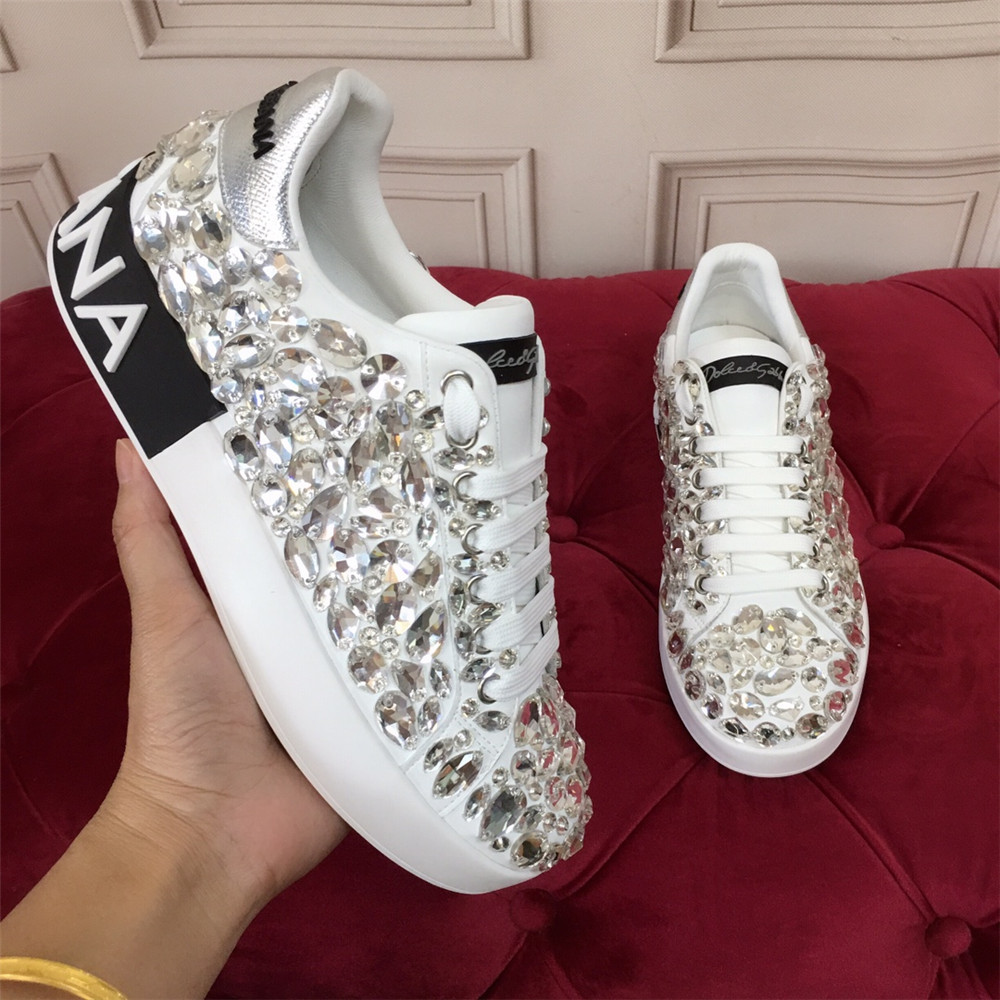 Dolce & Gabbana Nappa Leather Daymaster Sneaker Black - DopestKickz