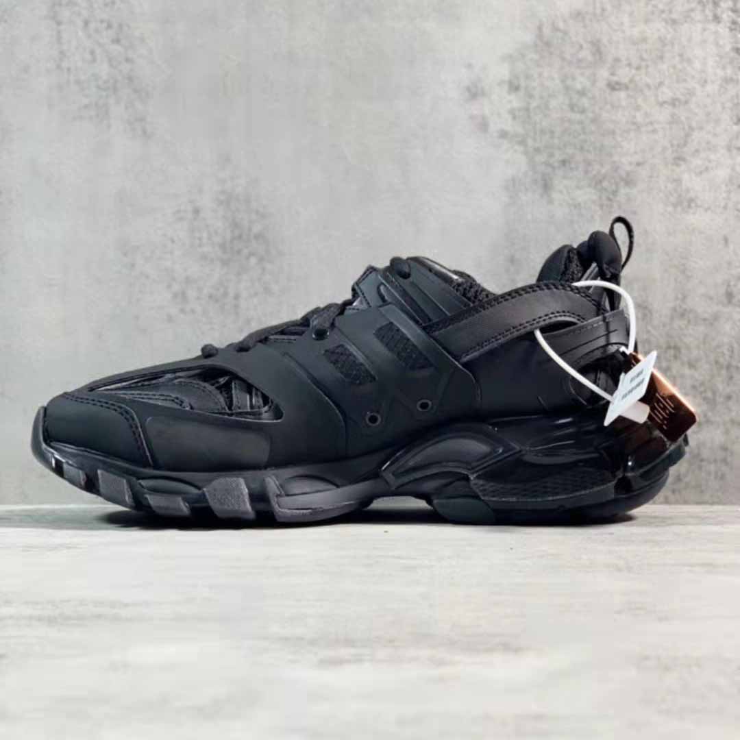 Balenciaga Men's Track Sneaker In Black - DopestKickz