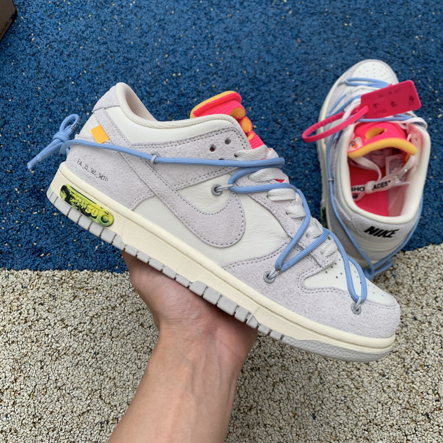 Nike Dunk Low Off-White Lot 38 - DopestKickz