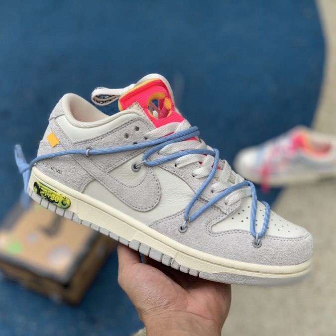 Nike Dunk Low Off-White Lot 38 - DopestKickz