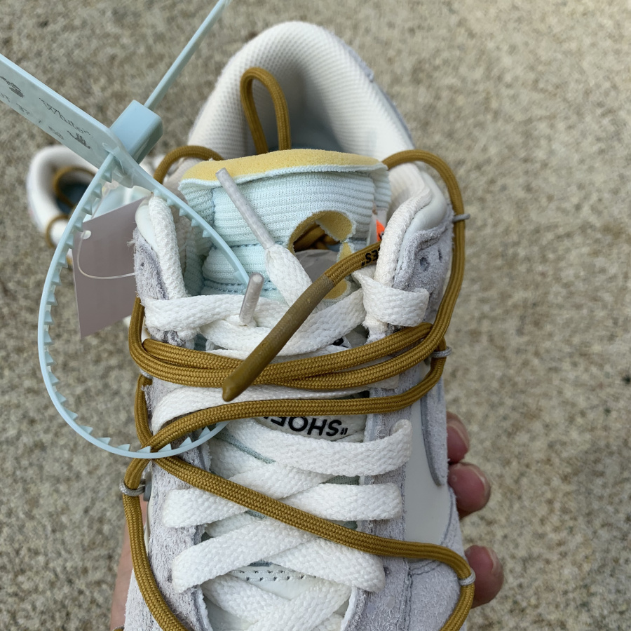 Nike Dunk Low Off-White Lot 37 - DopestKickz