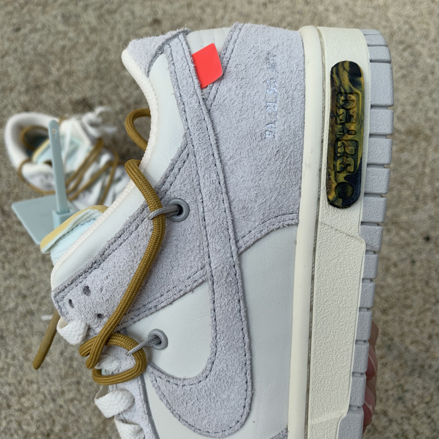 Nike Dunk Low Off-White Lot 37 - DopestKickz