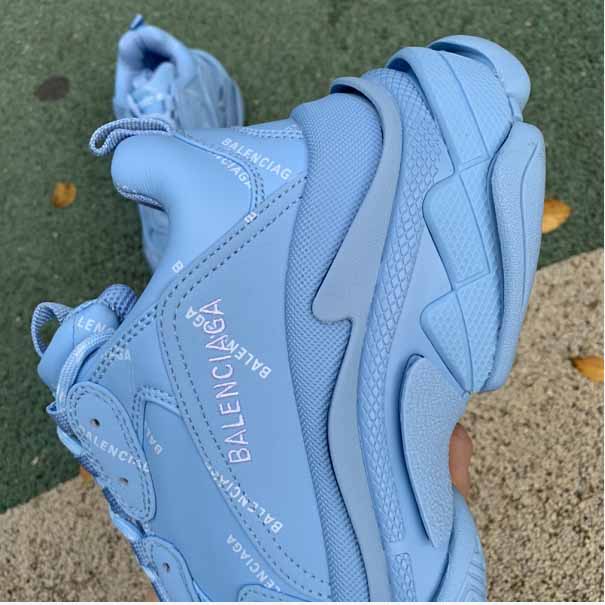 Balenciaga Men's Allover Logo Triple   Sneaker - DopestKickz