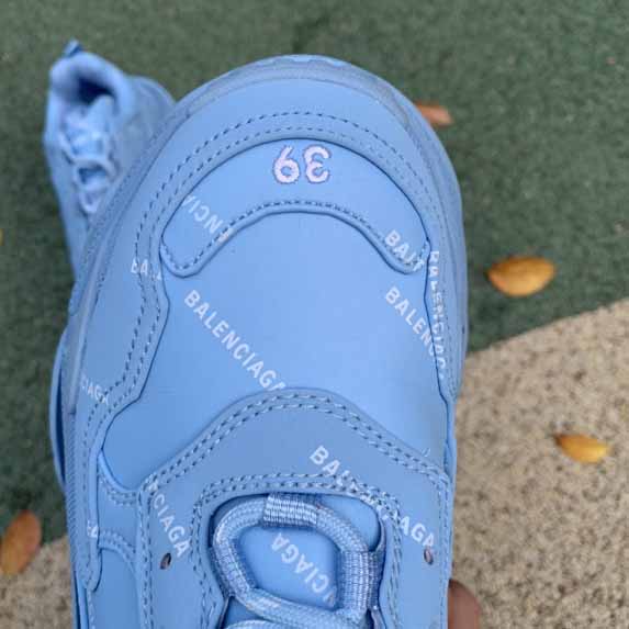 Balenciaga Men's Allover Logo Triple   Sneaker - DopestKickz