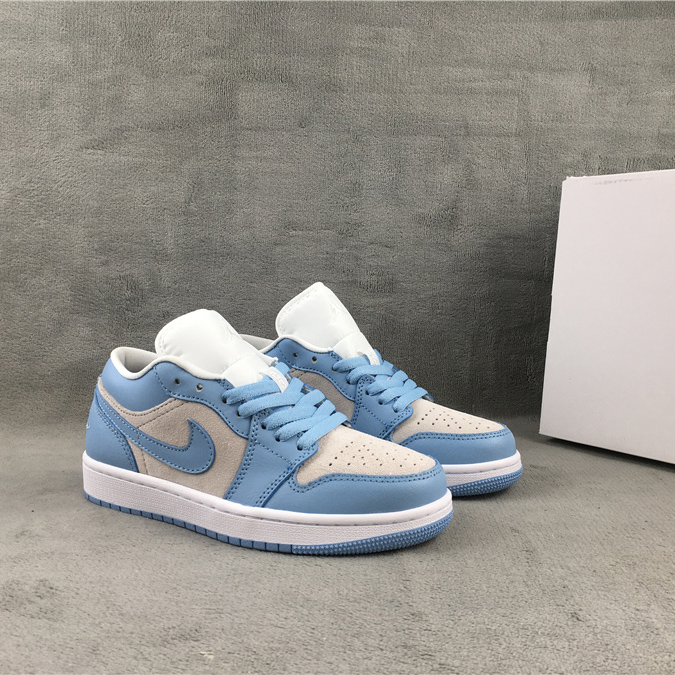 Nike Low Dunk Sneaker In Blue&White - DopestKickz