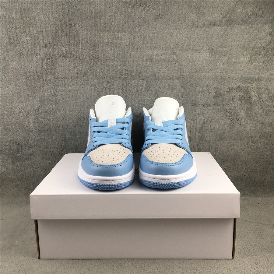 Nike Low Dunk Sneaker In Blue&White - DopestKickz