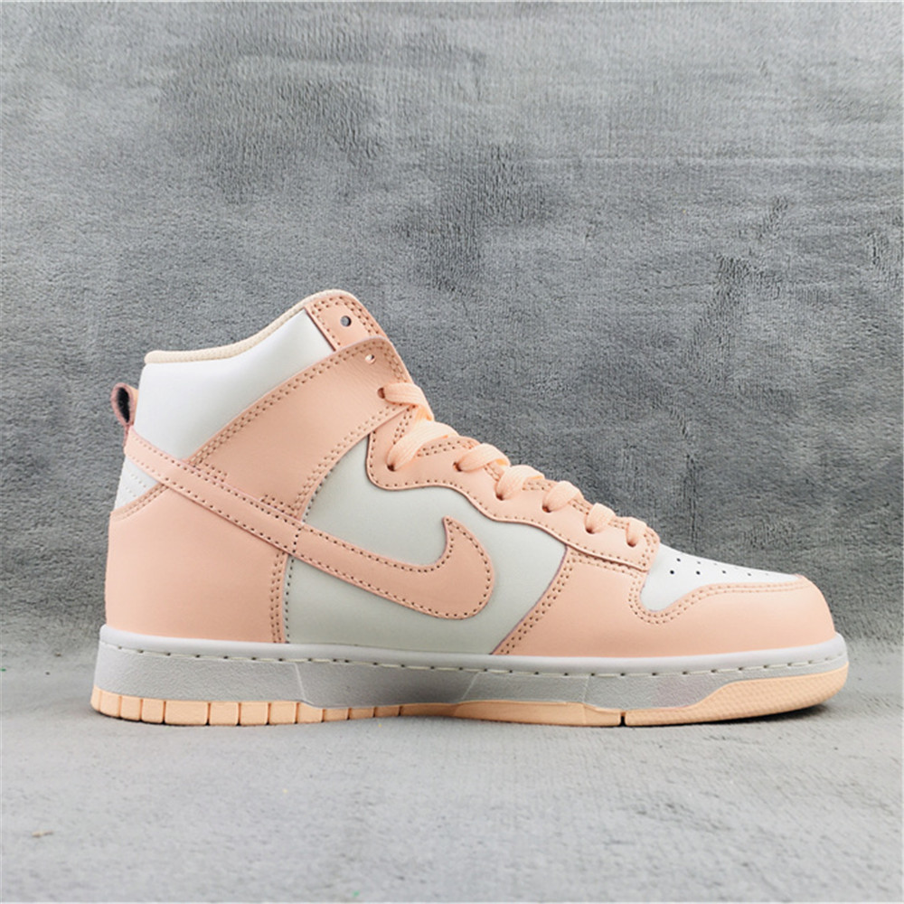 Nike Dunk High Sail Crimson Tint (W) DD1869-104 - DopestKickz