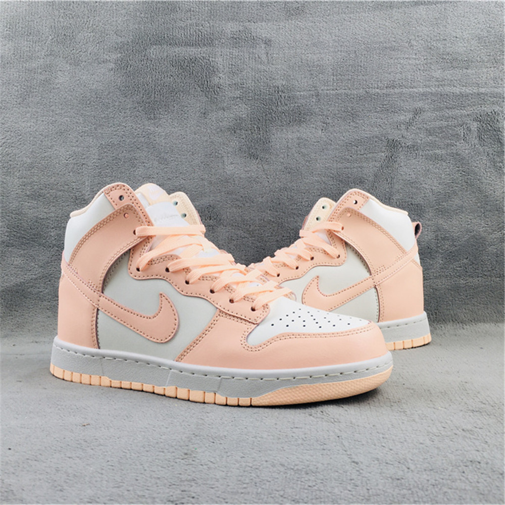 Nike Dunk High Sail Crimson Tint (W) DD1869-104 - DopestKickz