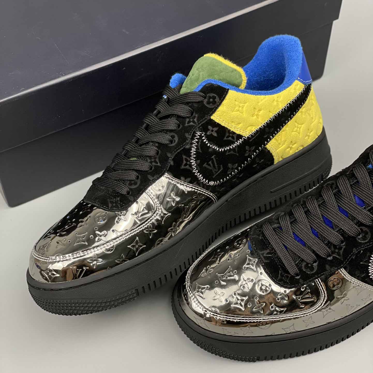 Louis Vuitton X Nike Air Force 1 Sneaker - DopestKickz