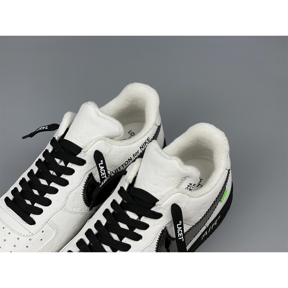 Louis Vuitton X Nike Air Force 1 Sneaker White - DopestKickz
