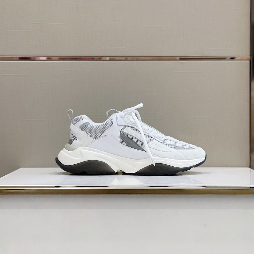 Amiri Bone Runner Sneakers White - DopestKickz