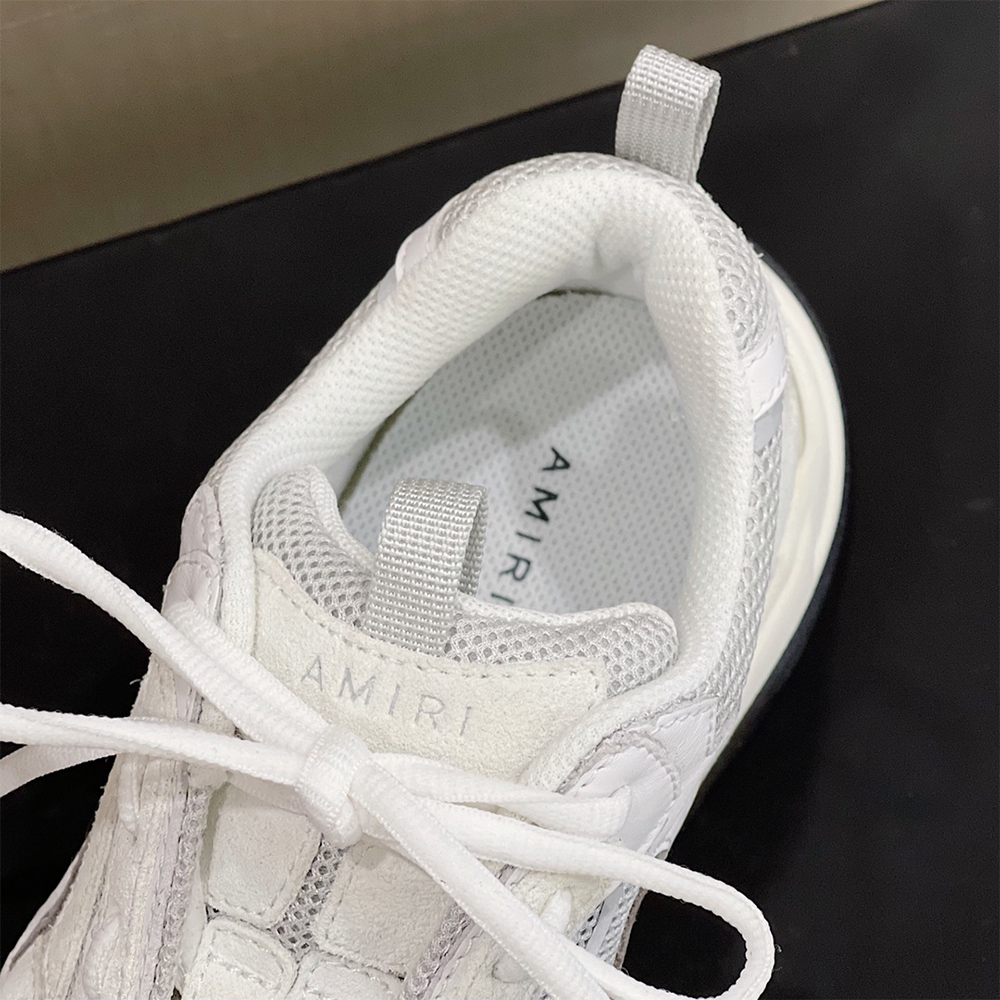 Amiri Bone Runner Sneakers White - DopestKickz