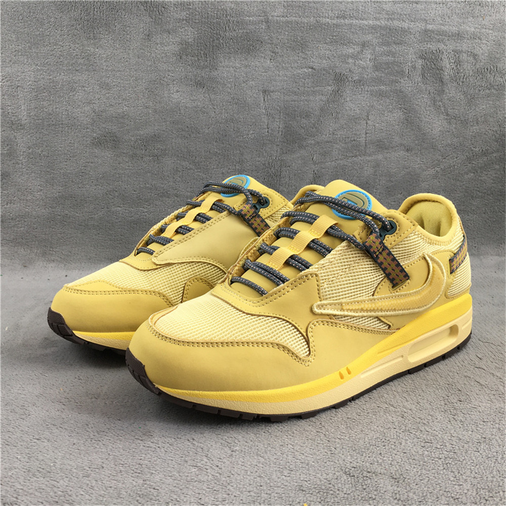 Travis Scott X Nike Air Max1 "Wheat"Sneaker - DopestKickz