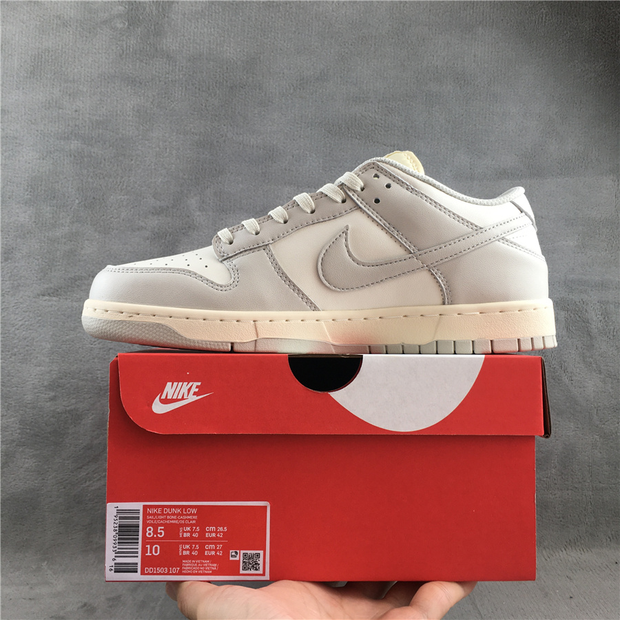 Nike Dunk Low Creamy White  - DopestKickz