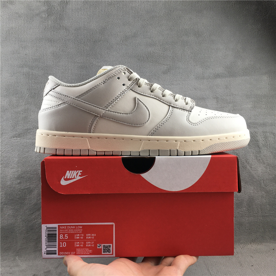 Nike Dunk Low Creamy White  - DopestKickz