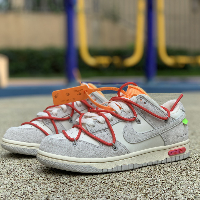 Nike Dunk Low Off-White Lot 40 - DopestKickz