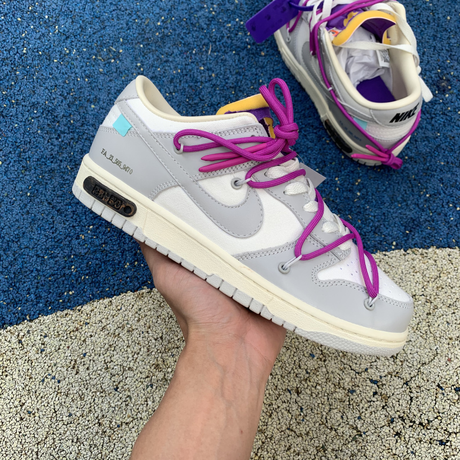 Nike X Off-White Dunk Low Lot 28 "The 50" - DopestKickz