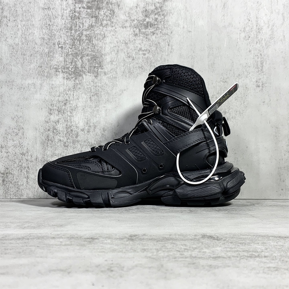 Balenciaga Men's Track Hike Sneaker In Black - DopestKickz