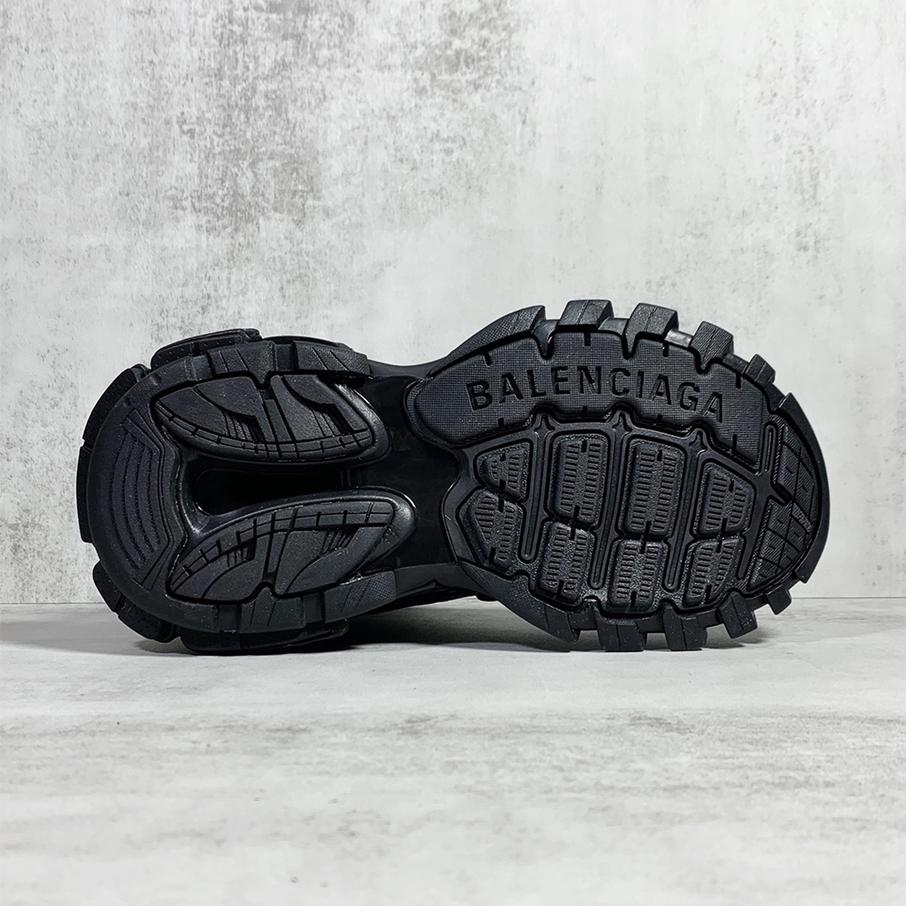 Balenciaga Men's Track Hike Sneaker In Black - DopestKickz
